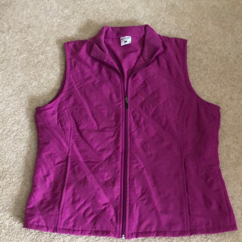 Columbia Zip Front Vest
